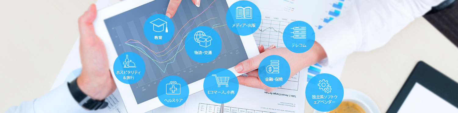 業界別によりTMAソフトウェア開発サービス